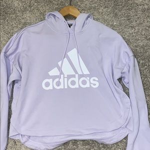 Adidas cropped hoodie